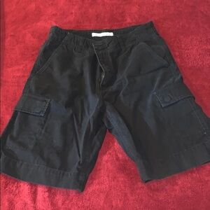 Kenneth Cole Cargo Shorts. Black